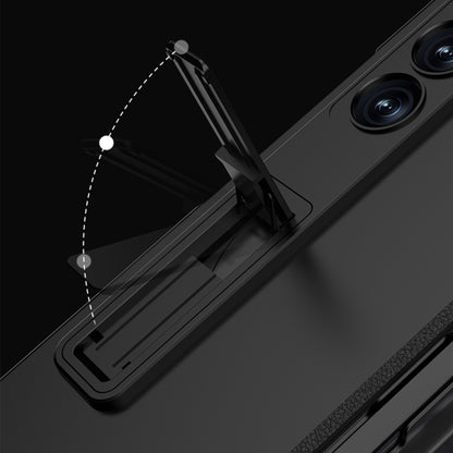 GKK Integrated Anti Peep Full Coverage Magnetic Fold Phone Case with Pen Slot, Not Included Pen, For Samsung Galaxy Z Fold6
