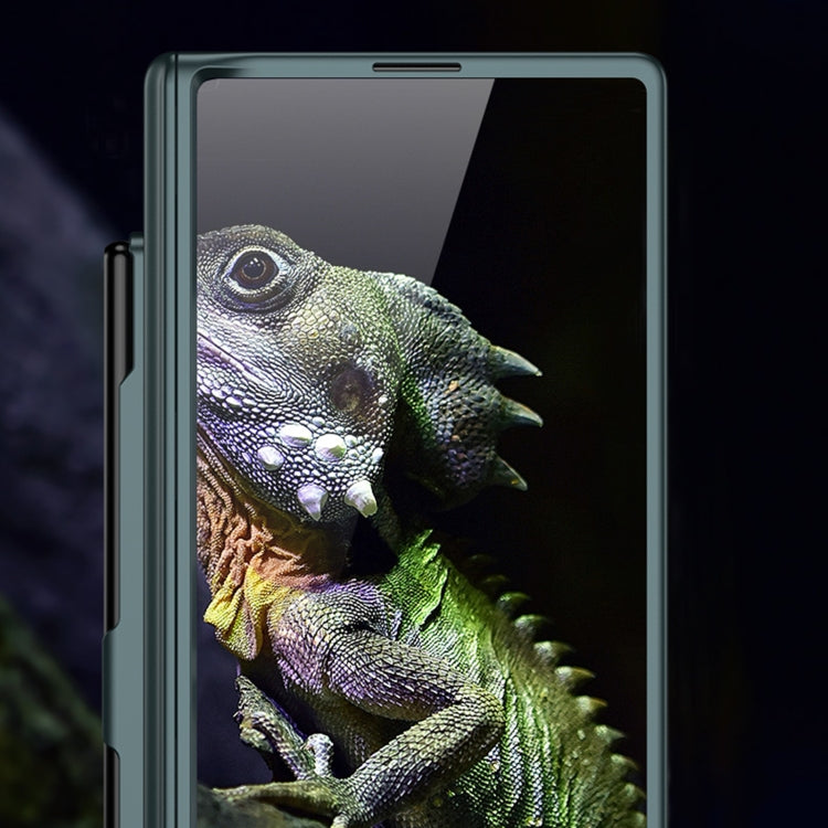 GKK Integrated Anti Peep Full Coverage Magnetic Fold Phone Case with Pen Slot, Not Included Pen, For Samsung Galaxy Z Fold6