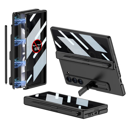 GKK Integrated Anti Peep Full Coverage Magnetic Fold Phone Case with Pen Slot, Not Included Pen, For Samsung Galaxy Z Fold6