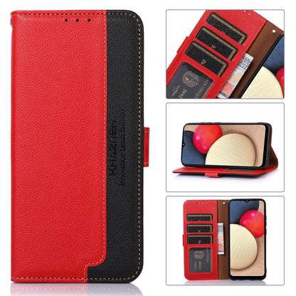 KHAZNEH Litchi Texture Leather RFID Phone Case