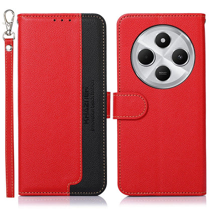 KHAZNEH Litchi Texture Leather RFID Phone Case