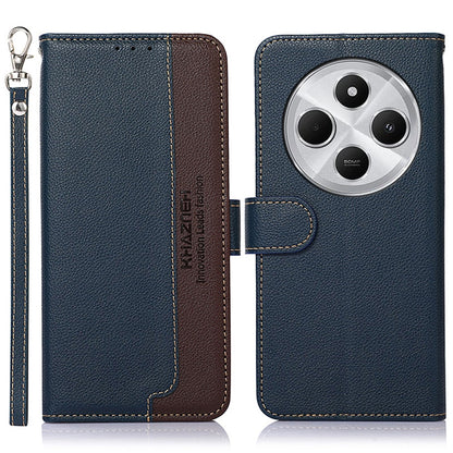 KHAZNEH Litchi Texture Leather RFID Phone Case