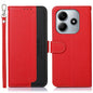 KHAZNEH Litchi Texture Leather RFID Phone Case, For Redmi Note 14 4G 164.84mm, For Redmi Turbo 4 Pro, For Redmi Turbo 4, For Redmi Note 14 Pro 4G / 14 Pro+ 5G Global, For Redmi Note 14 4G Global 163.25mm, For Redmi 14C 4G