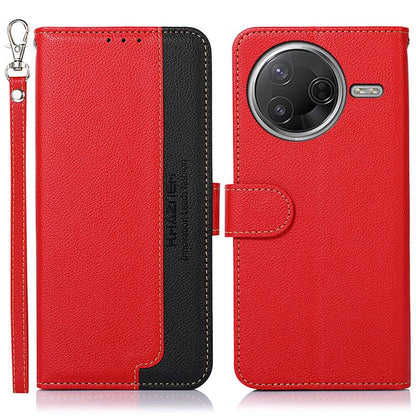 KHAZNEH Litchi Texture Leather RFID Phone Case, For Redmi Note 14S 4G, For Redmi K80 / K80 Pro, For Redmi Note 14 4G 164.84mm, For Redmi Turbo 4 Pro, For Redmi Turbo 4, For Redmi Note 14 Pro 4G / 14 Pro+ 5G Global