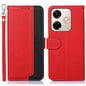 KHAZNEH Litchi Texture Leather RFID Phone Case, For Redmi 15C 5G / 4G Global 171mm/Poco C85 4G, For Redmi 13X, For Redmi A5 4G 173.3mm, For Redmi A5 4G 171.7mm / Poco C71, For Redmi Note 14S 4G, For Redmi K80 / K80 Pro