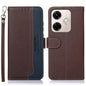 KHAZNEH Litchi Texture Leather RFID Phone Case, For Redmi 15 5G Global / 15 4G SEA, For Redmi 15 5G / 4G EU 171mm, For Redmi 15C 5G / 4G Global 171mm/Poco C85 4G, For Redmi 13X, For Redmi A5 4G 173.3mm, For Redmi A5 4G 171.7mm / Poco C71