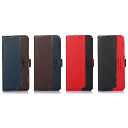KHAZNEH Litchi Texture Leather RFID Phone Case, For Redmi 15C 5G / 4G Global 171mm/Poco C85 4G, For Redmi 13X, For Redmi A5 4G 173.3mm, For Redmi A5 4G 171.7mm / Poco C71, For Redmi Note 14S 4G, For Redmi K80 / K80 Pro