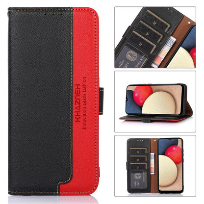 KHAZNEH Litchi Texture Leather RFID Phone Case, For Redmi Note 15 Pro 4G Global 163.2mm, For Redmi K90/Poco F8 Pro, For Redmi Note 15 Pro 5G Global 163.6mm, For Redmi 15C 5G / 4G EU 173mm, For Redmi 15 5G Global / 15 4G SEA, For Redmi 15 5G / 4G EU 171mm