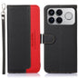 KHAZNEH Litchi Texture Leather RFID Phone Case, For Redmi K90 Pro Max/Poco F8 Ultra, For Redmi K90/Poco F8 Pro, For Redmi Note 15 Pro+ 5G Global 163.3mm, For Redmi Note 15 Pro 5G Global 163.6mm, For Redmi Note 15 5G Global 164mm������������������������...
