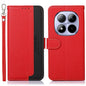KHAZNEH Litchi Texture Leather RFID Phone Case, For Redmi Note 15 Pro 4G Global 163.2mm, For Redmi K90/Poco F8 Pro, For Redmi Note 15 Pro 5G Global 163.6mm, For Redmi 15C 5G / 4G EU 173mm, For Redmi 15 5G Global / 15 4G SEA, For Redmi 15 5G / 4G EU 171mm