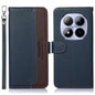 KHAZNEH Litchi Texture Leather RFID Phone Case, For Redmi Note 15 Pro 4G Global 163.2mm, For Redmi K90/Poco F8 Pro, For Redmi Note 15 Pro 5G Global 163.6mm, For Redmi 15C 5G / 4G EU 173mm, For Redmi 15 5G Global / 15 4G SEA, For Redmi 15 5G / 4G EU 171mm