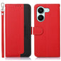 KHAZNEH Litchi Texture Leather RFID Phone Case, For Redmi A7 Pro 171mm/Poco C85x 5G Global, For Redmi Turbo 5 Max / Poco X8 Pro Max, For Redmi Turbo 5 5G / Poco X8 Pro 5G, For Redmi Note 15 Pro+ 5G Global 163.3mm, For Redmi Note 15 5G Global 164mm     ...