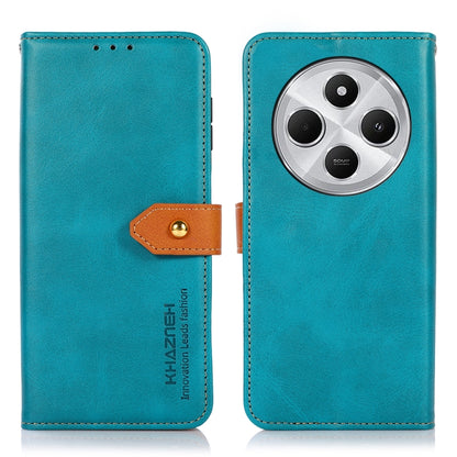 KHAZNEH Cowhide Texture Flip Leather Phone Case