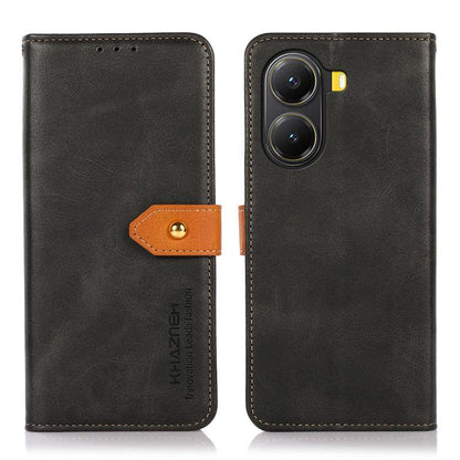 KHAZNEH Cowhide Texture Flip Leather Phone Case, For Redmi K80 / K80 Pro, For Redmi Note 14 4G 164.84mm, For Redmi Turbo 4 Pro, For Xiaomi Redmi Turbo 4, For Redmi 14 4G, For Xiaomi Redmi 13 4G