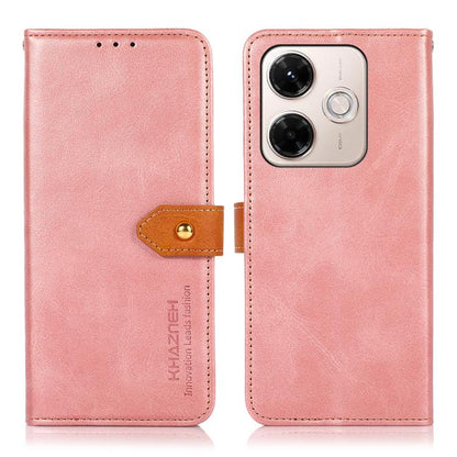 KHAZNEH Cowhide Texture Flip Leather Phone Case, For Redmi 15 5G Global / 15 4G SEA, For Redmi 15 5G / 4G EU 171mm, For Redmi 13X, For Redmi A5 4G 173.3mm, For Redmi A5 4G 171.7mm / Poco C71, For Redmi Note 14S 4G