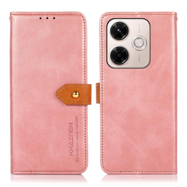 KHAZNEH Cowhide Texture Flip Leather Phone Case, For Redmi 13X, For Redmi A5 4G 173.3mm, For Redmi A5 4G 171.7mm / Poco C71, For Redmi Note 14S 4G, For Redmi K80 / K80 Pro, For Redmi Note 14 4G 164.84mm