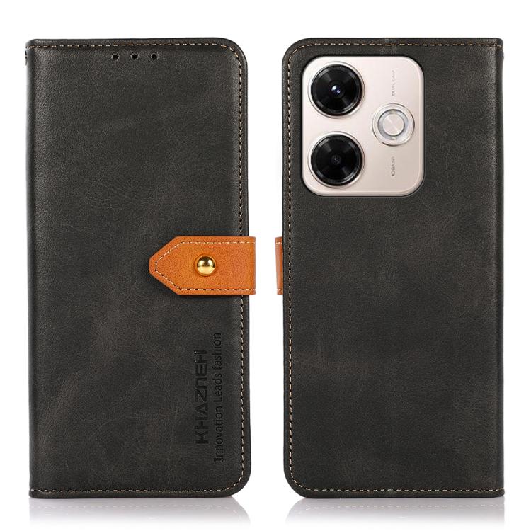 KHAZNEH Cowhide Texture Flip Leather Phone Case, For Redmi 13X, For Redmi A5 4G 173.3mm, For Redmi A5 4G 171.7mm / Poco C71, For Redmi Note 14S 4G, For Redmi K80 / K80 Pro, For Redmi Note 14 4G 164.84mm