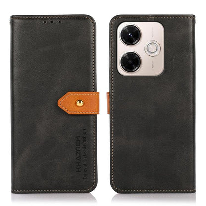 KHAZNEH Cowhide Texture Flip Leather Phone Case, For Redmi 13X, For Redmi A5 4G 173.3mm, For Redmi A5 4G 171.7mm / Poco C71, For Redmi Note 14S 4G, For Redmi K80 / K80 Pro, For Redmi Note 14 4G 164.84mm