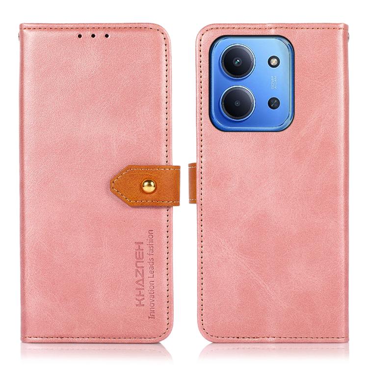 KHAZNEH Cowhide Texture Flip Leather Phone Case, For Redmi Note 15 Pro 4G Global 163.2mm, For Redmi K90/Poco F8 Pro, For Redmi Note 15 Pro 5G Global 163.6mm, For Redmi 15C 5G / 4G EU 173mm, For Redmi 15 5G Global / 15 4G SEA, For Redmi 15 5G / 4G EU 171mm