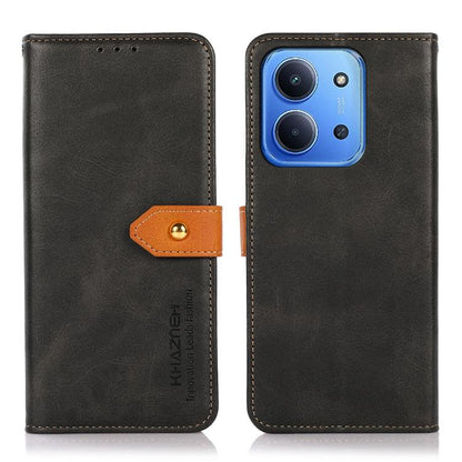 KHAZNEH Cowhide Texture Flip Leather Phone Case, For Redmi Note 15 Pro 4G Global 163.2mm, For Redmi K90/Poco F8 Pro, For Redmi Note 15 Pro 5G Global 163.6mm, For Redmi 15C 5G / 4G EU 173mm, For Redmi 15 5G Global / 15 4G SEA, For Redmi 15 5G / 4G EU 171mm