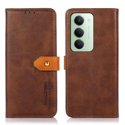 KHAZNEH Cowhide Texture Flip Leather Phone Case, For Redmi 15 5G Global / 15 4G SEA, For Redmi 15 5G / 4G EU 171mm, For Redmi 13X, For Redmi A5 4G 173.3mm, For Redmi A5 4G 171.7mm / Poco C71, For Redmi Note 14S 4G