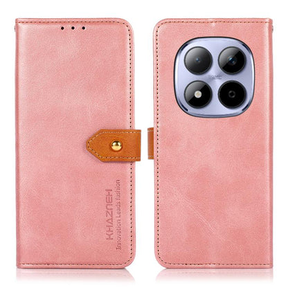 KHAZNEH Cowhide Texture Flip Leather Phone Case, For Redmi K90 Pro Max/Poco F8 Ultra, For Redmi K90/Poco F8 Pro, For Redmi Note 15 Pro+ 5G Global 163.3, For Redmi Note 15 Pro 5G Global 163.6mm, For Redmi Note 15 5G Global 164mm�������������������������...