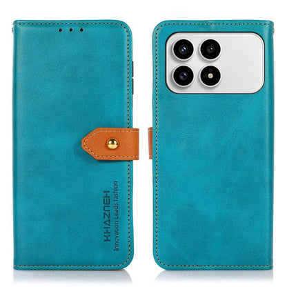 KHAZNEH Cowhide Texture Flip Leather Phone Case, For Redmi K90 Pro Max/Poco F8 Ultra, For Redmi K90/Poco F8 Pro, For Redmi Note 15 Pro+ 5G Global 163.3, For Redmi Note 15 Pro 5G Global 163.6mm, For Redmi Note 15 5G Global 164mm�������������������������...