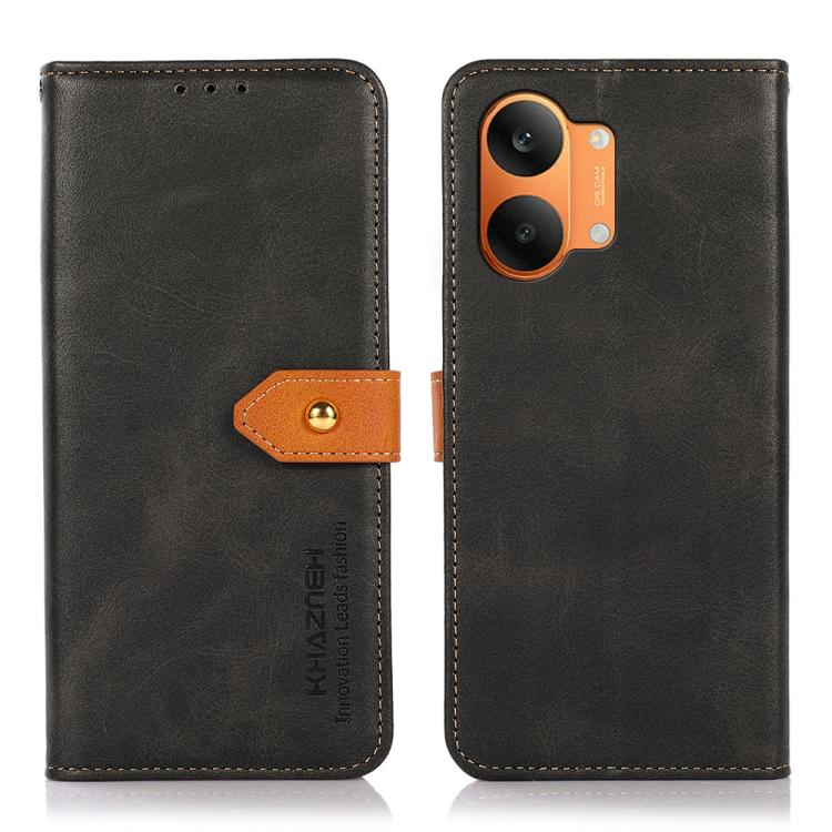 KHAZNEH Cowhide Texture Flip Leather Phone Case, For Redmi A7 Pro 171mm/Poco C85x 5G, For Redmi Turbo 5 Max / Poco X8 Pro Max, For Redmi Turbo 5 5G / Poco X8 Pro 5G, For Redmi Note 15 Pro+ 5G Global 163.3, For Redmi Note 15 5G Global 164mm             ...