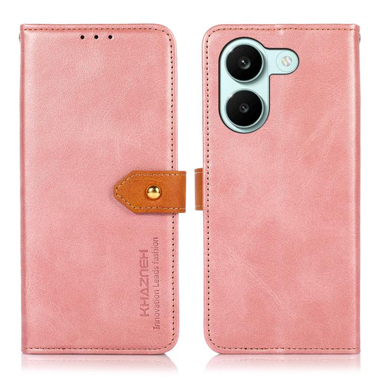 KHAZNEH Cowhide Texture Flip Leather Phone Case, For Redmi A7 Pro 171mm/Poco C85x 5G, For Redmi Turbo 5 Max / Poco X8 Pro Max, For Redmi Turbo 5 5G / Poco X8 Pro 5G, For Redmi Note 15 Pro+ 5G Global 163.3, For Redmi Note 15 5G Global 164mm             ...