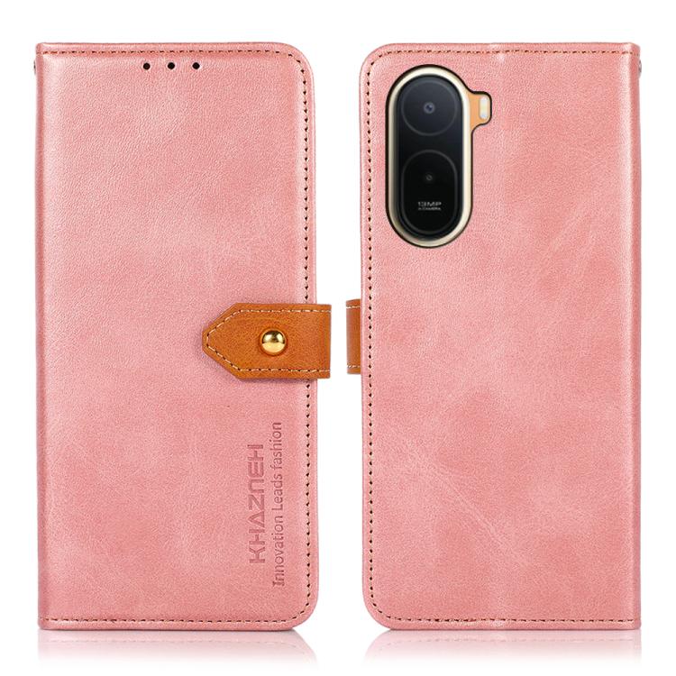 KHAZNEH Cowhide Texture Flip Leather Phone Case, For Redmi A7 Pro 171mm/Poco C85x 5G, For Redmi Turbo 5 Max / Poco X8 Pro Max, For Redmi Turbo 5 5G / Poco X8 Pro 5G, For Redmi Note 15 Pro+ 5G Global 163.3, For Redmi Note 15 5G Global 164mm             ...