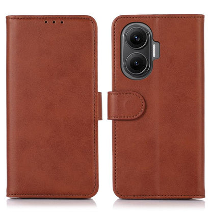 Cow Texture Leather Phone Case, For Redmi Turbo 4 Pro, For Redmi Turbo 4, For Redmi 14C 4G, For Xiaomi Redmi 13 4G