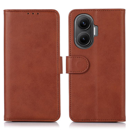 Cow Texture Leather Phone Case, For Redmi Turbo 4 Pro, For Redmi Turbo 4, For Redmi 14C 4G, For Xiaomi Redmi 13 4G