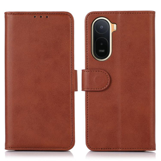Cow Texture Leather Phone Case, For Redmi A7 Pro 171mm/Poco C85x 5G, For Redmi Turbo 5 Max / Poco X8 Pro Max, For Redmi Turbo 5 5G / Poco X8 Pro 5G, For Redmi Note 15 Pro+ 5G Global 163.3, For Redmi Note 15 5G Global 164mm                              ...