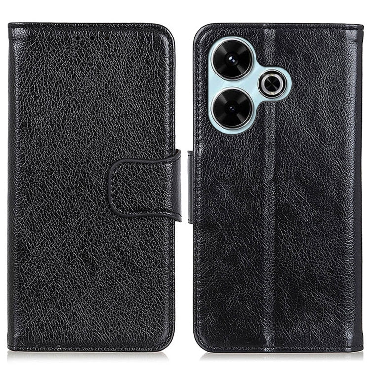 Nappa Texture Horizontal Flip Leather Phone Case