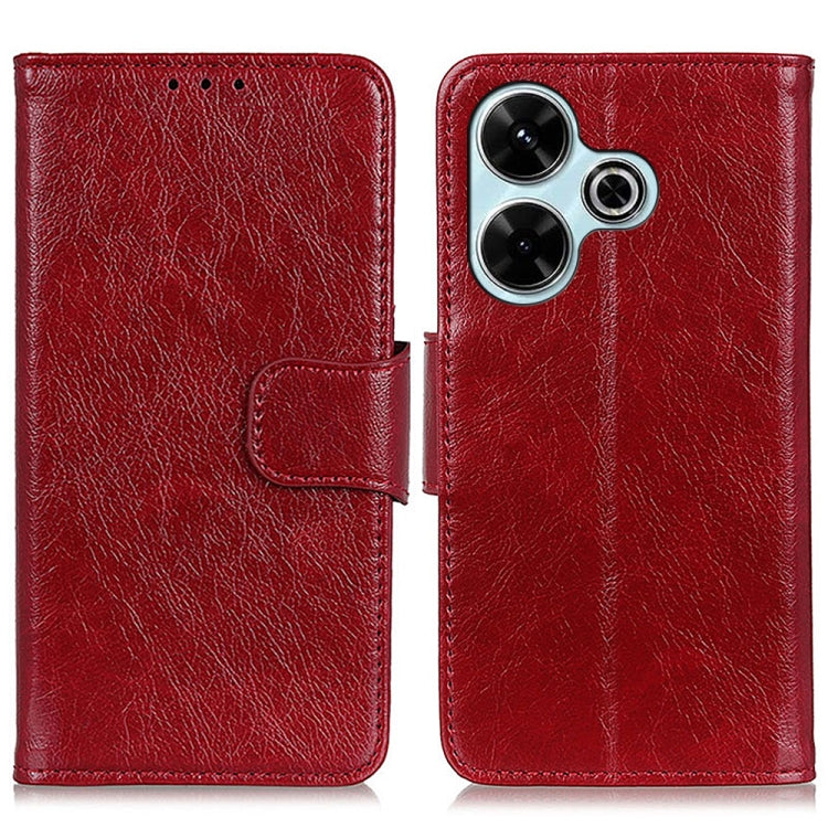 Nappa Texture Horizontal Flip Leather Phone Case