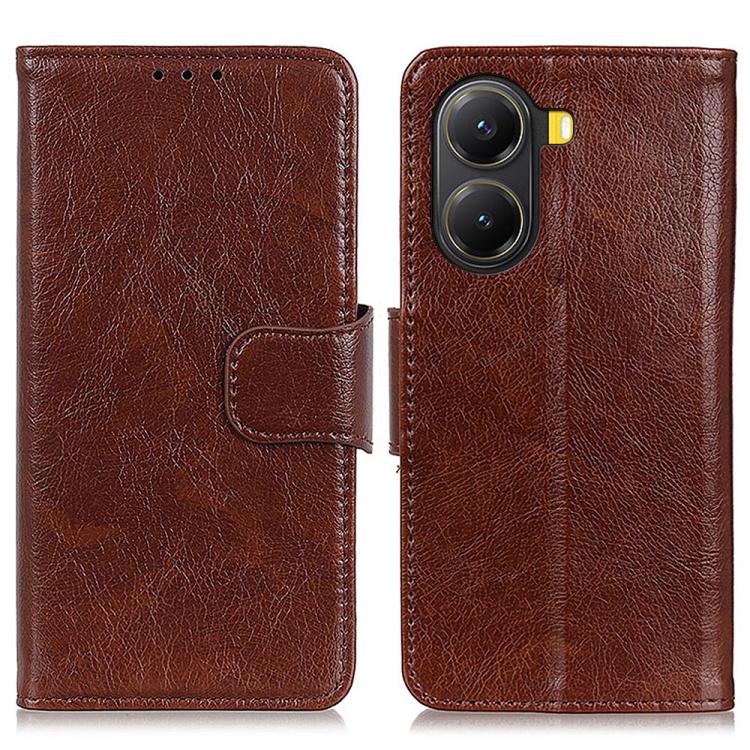 Nappa Texture Horizontal Flip Leather Phone Case, For Redmi Turbo 4 Pro, For Redmi Turbo 4, For Redmi 14C 4G, For Xiaomi Redmi 13 4G