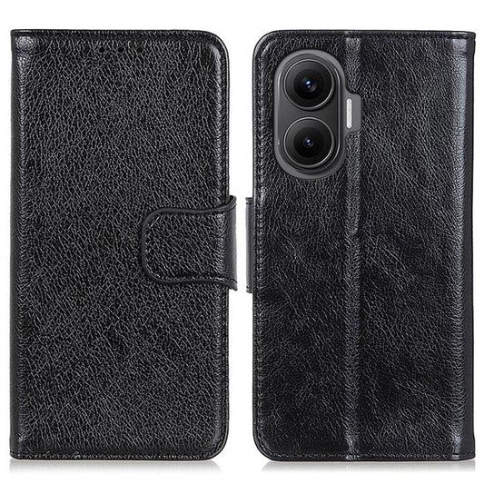 Nappa Texture Horizontal Flip Leather Phone Case, For Redmi Turbo 4 Pro, For Redmi Turbo 4, For Redmi 14C 4G, For Xiaomi Redmi 13 4G