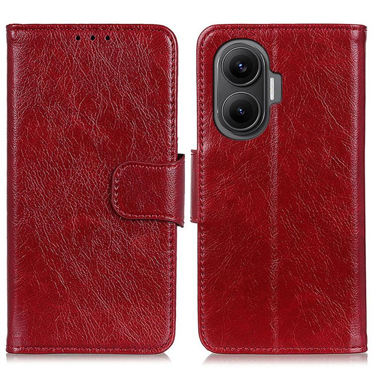 Nappa Texture Horizontal Flip Leather Phone Case, For Redmi Turbo 4 Pro, For Redmi Turbo 4, For Redmi 14C 4G, For Xiaomi Redmi 13 4G