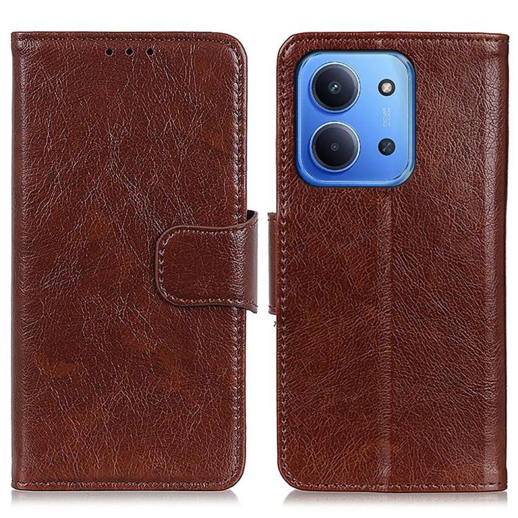 Nappa Texture Horizontal Flip Leather Phone Case, For Redmi Note 15 Pro 4G Global 163.2mm, For Redmi K90/Poco F8 Pro, For Redmi Note 15 Pro 5G Global 163.6mm, For Redmi 15C 5G / 4G EU 173mm / Poco C85 5G, For Redmi 15 5G Global / 15 4G SEA             ...