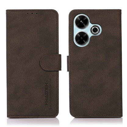 KHAZNEH Matte Texture Leather Phone Case