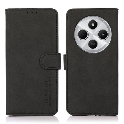 KHAZNEH Matte Texture Leather Phone Case, For Redmi K80 / K80 Pro, For Redmi Note 14 4G 164.84mm, For Redmi Turbo 4 Pro, For Redmi Turbo 4, For Redmi 14C 4G, For Xiaomi Redmi 13 4G
