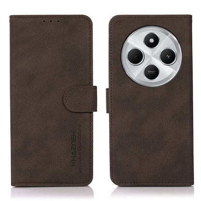 KHAZNEH Matte Texture Leather Phone Case, For Redmi K80 / K80 Pro, For Redmi Note 14 4G 164.84mm, For Redmi Turbo 4 Pro, For Redmi Turbo 4, For Redmi 14C 4G, For Xiaomi Redmi 13 4G