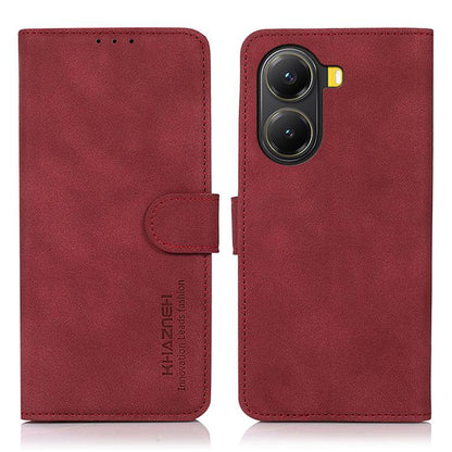KHAZNEH Matte Texture Leather Phone Case, For Redmi K80 / K80 Pro, For Redmi Note 14 4G 164.84mm, For Redmi Turbo 4 Pro, For Redmi Turbo 4, For Redmi 14C 4G, For Xiaomi Redmi 13 4G