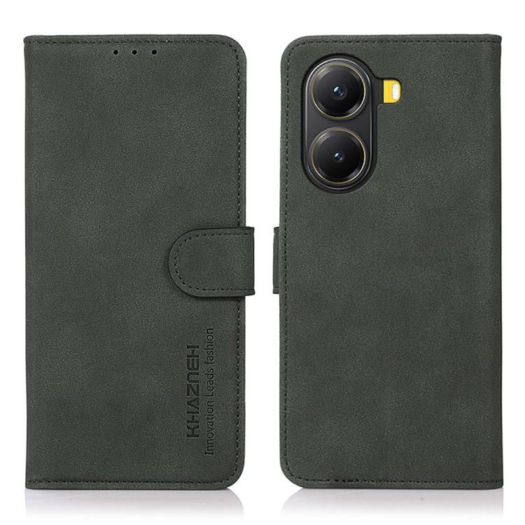KHAZNEH Matte Texture Leather Phone Case, For Redmi K80 / K80 Pro, For Redmi Note 14 4G 164.84mm, For Redmi Turbo 4 Pro, For Redmi Turbo 4, For Redmi 14C 4G, For Xiaomi Redmi 13 4G