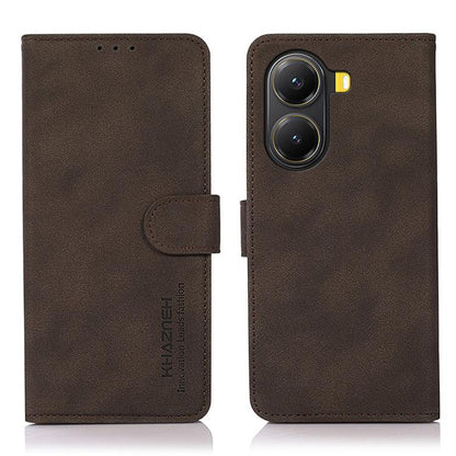 KHAZNEH Matte Texture Leather Phone Case, For Redmi K80 / K80 Pro, For Redmi Note 14 4G 164.84mm, For Redmi Turbo 4 Pro, For Redmi Turbo 4, For Redmi 14C 4G, For Xiaomi Redmi 13 4G