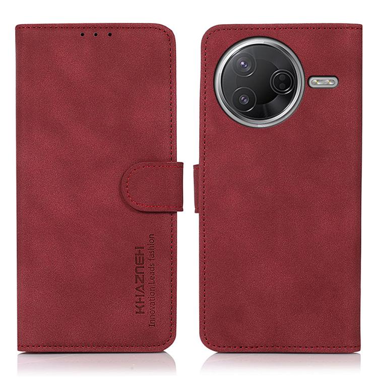 KHAZNEH Matte Texture Leather Phone Case, For Redmi 13x, For  Redmi A5 4G 173.3mm, For Redmi A5 4G 171.7mm / Poco C71, For Redmi Note 14S 4G, For Redmi K80 / K80 Pro, For Redmi Note 14 4G 164.84mm