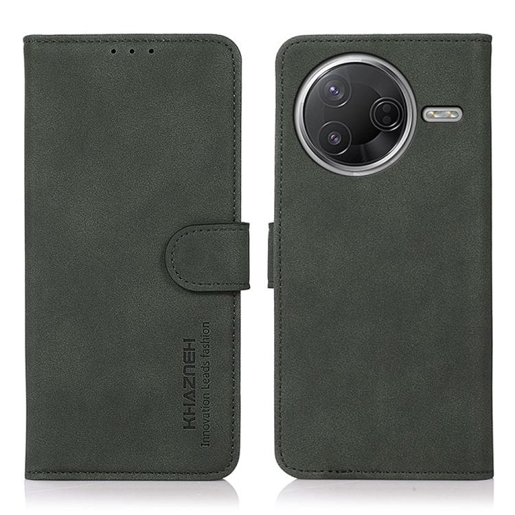 KHAZNEH Matte Texture Leather Phone Case, For Redmi K80 / K80 Pro, For Redmi Note 14 4G 164.84mm, For Redmi Turbo 4 Pro, For Redmi Turbo 4, For Redmi 14C 4G, For Xiaomi Redmi 13 4G