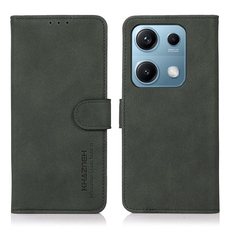 KHAZNEH Matte Texture Leather Phone Case, For Redmi 13x, For  Redmi A5 4G 173.3mm, For Redmi A5 4G 171.7mm / Poco C71, For Redmi Note 14S 4G, For Redmi K80 / K80 Pro, For Redmi Note 14 4G 164.84mm