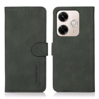 KHAZNEH Matte Texture Leather Phone Case, For Redmi 15 5G Global / 15 4G SEA, For Redmi 15 5G / 4G EU 171mm, For Redmi 13x, For  Redmi A5 4G 173.3mm, For Redmi A5 4G 171.7mm / Poco C71, For Redmi Note 14S 4G