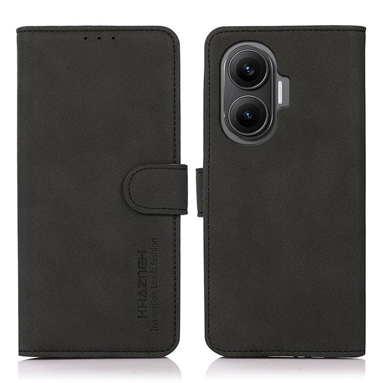 KHAZNEH Matte Texture Leather Phone Case, For Redmi K80 / K80 Pro, For Redmi Note 14 4G 164.84mm, For Redmi Turbo 4 Pro, For Redmi Turbo 4, For Redmi 14C 4G, For Xiaomi Redmi 13 4G